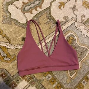 Women's Lululemon Mauve sports bra/ Bralette